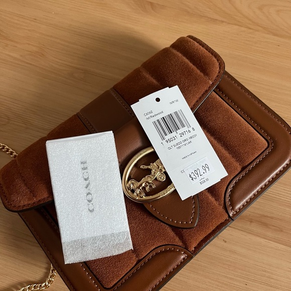 Coach Georgie Crossbody With Linear Quilting # C6062 - Picture 11 of 11